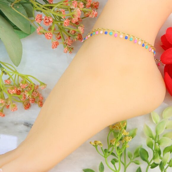 "New Beautiful Design Anklet for Women/Girls, Gift, A683 - Picture 4 of 10